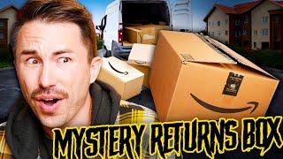 Unboxing a $35 AMAZON MYSTERY BOX & Getting WAY MORE Than We Paid!