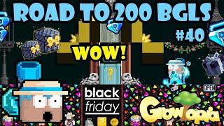 TONS BGLS PROFIT ON BLACK FRIDAY!!  WOW! | Road To 200 BGLS #40 | GrowTopia Profit 2024