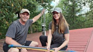 My Parents Roof Was A Mess / Cleaning A Chimney