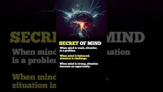 SECRET OF MIND #shorts #motivation #successmind #successmindset