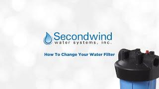 How To : Change Your Water Filter