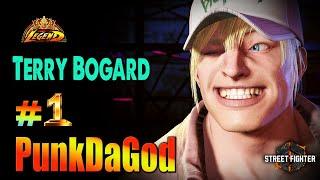 SF6 PunkDaGod ▰ #1Terry Bogard Ridiculous Gameplay ! Best Ranked MatchSf6 DLC High Level Replays