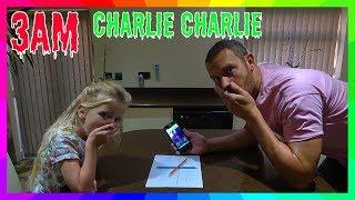 SCARY Charlie Charlie 3AM Challenge OMG Halloween 2017 | Hannah and Jessica