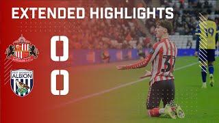 Extended Highlights | Sunderland AFC 0 - 0 West Bromwich Albion