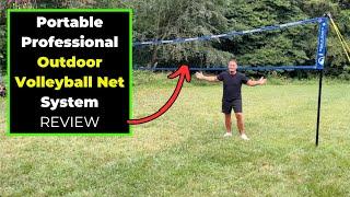 BEST Portable Professional Outdoor Volleyball Net System Review