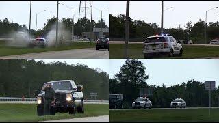 Police Chase on Interstate 75 near Naples - Sheriff Collier County in Action | High Speed Pursuit