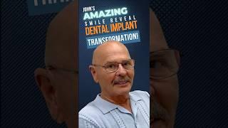 John's Amazing Smile Reveal Dental Implant Transformation