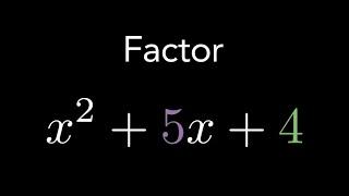 How to Factor