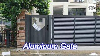 customizable custom aluminium gates versatility in height black aluminium driveway gates