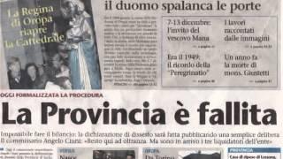 rinascere e la provincia FALLITA!