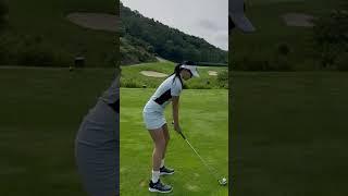 미스코리아보다 예쁜 KLPGA예쁜여자골퍼 Great swing#golf #shorts 김시연프로