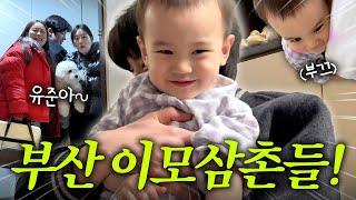 [VLOG] 조카 보러 달려온 부산 친구들 (NF 와 ST, 할머니 생신, 부부싸움)