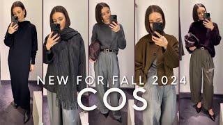 NEW IN COS FALL 2024 | TRY ON + REVIEW (AND WHAT I BOUGHT) | Styled. by Sansha