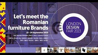 The Romanian furniture Brands exhibit at London Design Fair for the first time