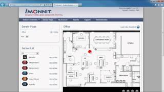 Using iMonnit Visual Wireless Sensor Maps