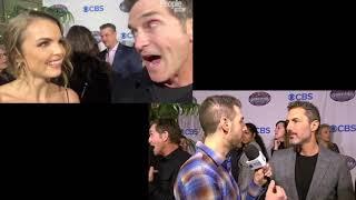 Rob Cesternino & Andrea Boehlke's combined interviews at the S40 red carpet premiere