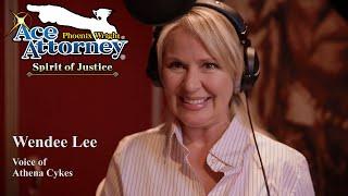 The Voices of Ace Attorney: Wendee Lee as Athena Cykes