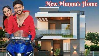 Munnu New Home ಹೇಗಿದೆ..? @SannuMunnu  #newhome #vlogfeed #kannada #cutepair #Home