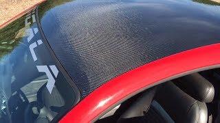 HCM 1994-2004 Mustang Carbon Fiber Roof Install