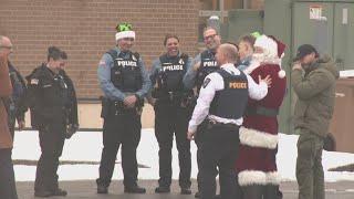 Cheektowaga Police brought holiday cheer to the community