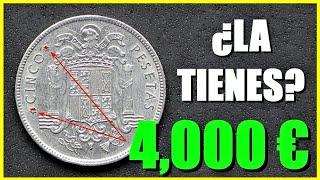 Cuánto valen 5 PESETAS DE 1949? #monedas #numismática #inversión