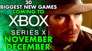 20 Biggest New Xbox Series X Games Coming November - December 2024