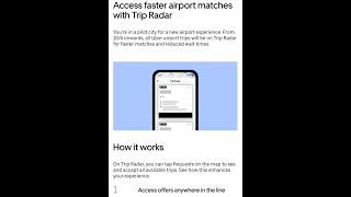 UBER: Access faster Airport Rides with TRIP RADAR. Auction house for bottom feeders. Watch until end