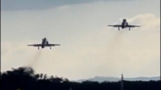 Fighter jet ️ spotting @ Williamtown - two flying overhead, two take off #fighterjets #fighterjet