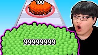 달릴수록 늘어나는 사람 키우기?! / 99999명 모았더니?? [Count Masters: Stickman Games]