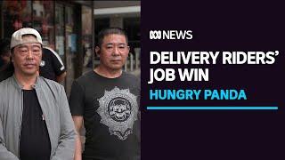 Hungry Panda riders win back jobs after being sacked over pay dispute | ABC News