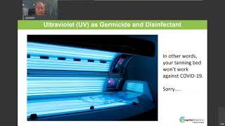 Disinfection with UV Radiation Lighting (UVC)