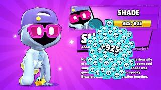 SHADE NEW BRAWLER 925 CREDITS!!! LEGENDARY FREE GIFTS!!! BRAWL STARS UPDATE REWARDS!!