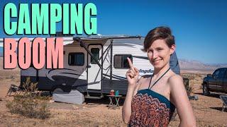 CAMPING BOOM! - How The Pandemic Ending Affects RVing, Camping, and Travel - RV Life