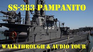 US WWII Submarine Walkthrough & Audio tour - The USS Pampanito/SS-383 - Balao class