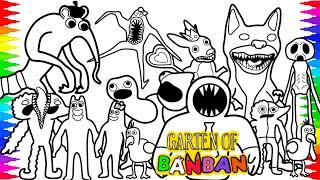 Garten Of Banban 8 Coloring Pages / How to Color All New Bosses and Monsters from Banban 8 / NCS