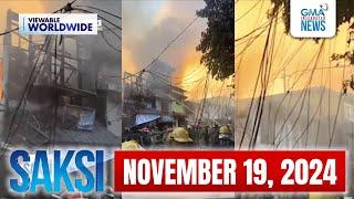 Saksi Express: November 19, 2024 [HD]