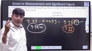 Lec -3 Errors in Measurement and significant figure  #IIT #JEE #neet #numerical #physics