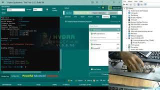 Samsung M11 FRP Remove Testpoint by Hydra Qualcomm Module