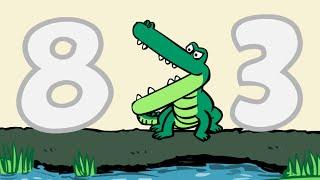 Number Gators (Greater Than, Less Than Symbols Song)