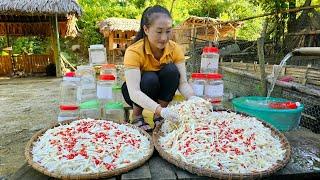 Harvesting bamboo shoots - How to make chili bamboo shoots goes to the market sell | Ly Thi Tam