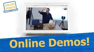 Online-Demos für Laserscanner Hardware & Software bei Laserscanning Europe