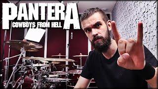 PANTERA - COWBOYS FROM HELL | DRUM COVER | PEDRO TINELLO