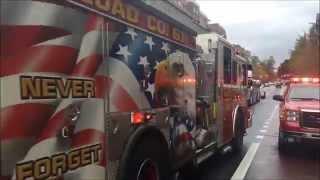 FDNY SQUAD 61, RESPONDING THEN QUICKLY CANCELLED, ON WEBSTER AVE. IN BEDFORD PARK AREA OF THE BRONX.