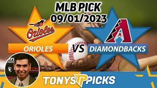 Baltimore Orioles vs. Arizona Diamondbacks 9/1/2023 FREE MLB Picks & Predictions on MLB Betting Tips