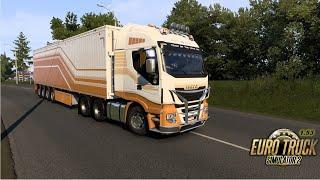 IVECO Stralis Hi Way | Test Drive | Euro Truck Simulator 2| 1.53 | Realistic Driving #ets2