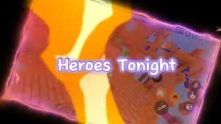 Heroes Tonight - A Roblox Bedwars Montage (60 sub special)