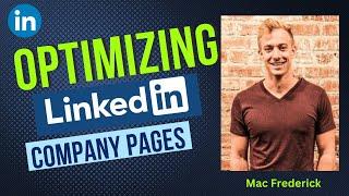 Optimize A Company LINKEDIN Page (Grow on Linkedin )