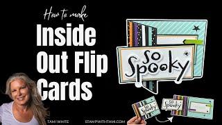 Halloween Inside Out Flip Card Tutorial | Fun Fold Series