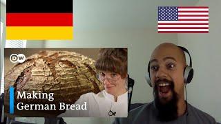 American Reacts To German Rye Bread   World Young Bakers Champion Shows How It's Done | German Video