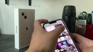 我新買的手機：IPhone 13